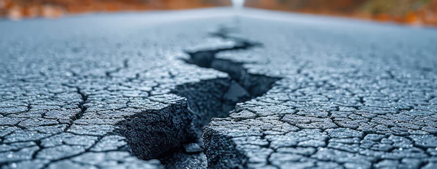 Asphalt Cracks in Colorado