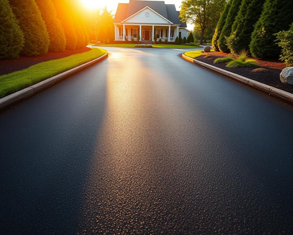 asphalt driveway protection