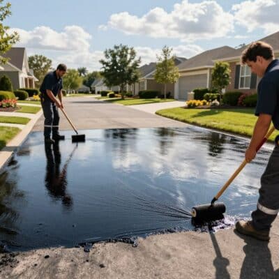 Professional sealcoating