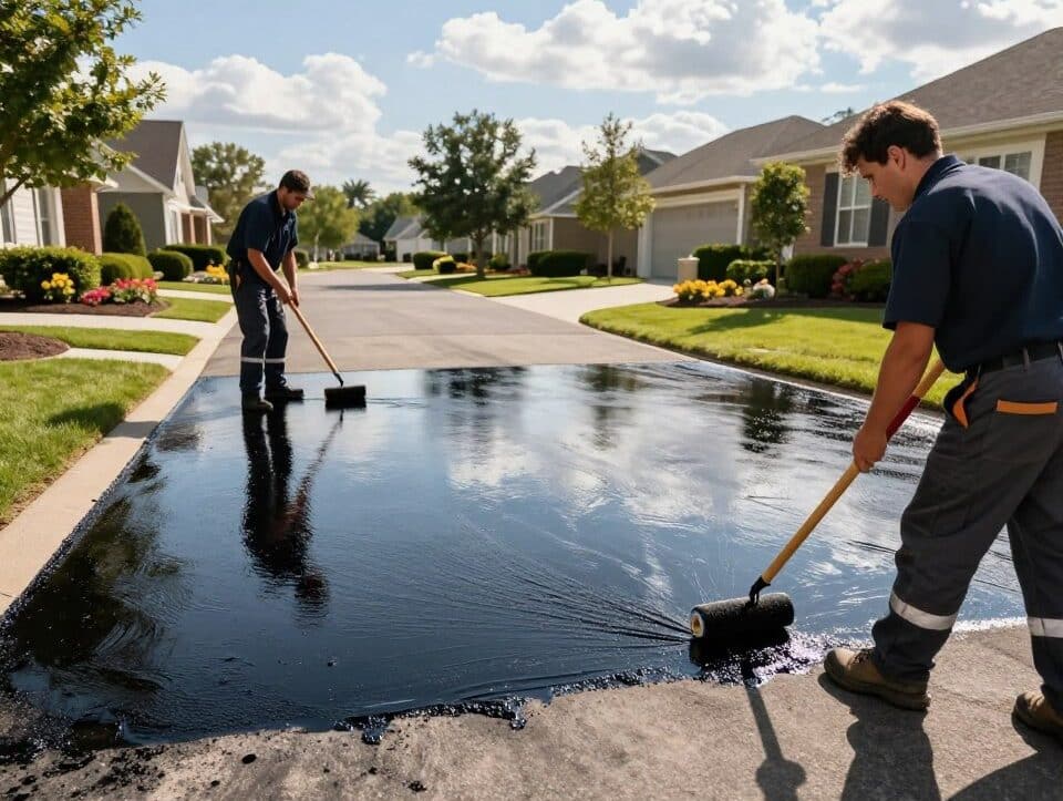Professional sealcoating