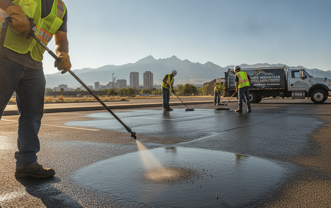 Commercial Sealcoating